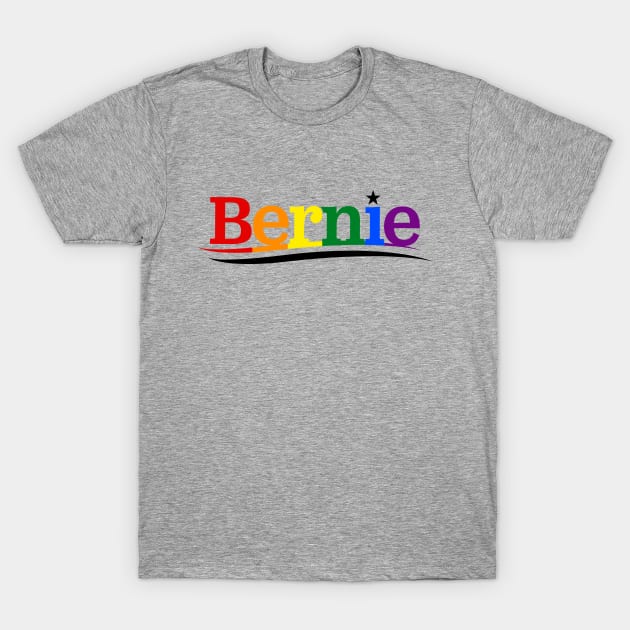 Bernie Sanders For President| LGBT Gay Pride Election Shirt T-Shirt by BlueWaveTshirts